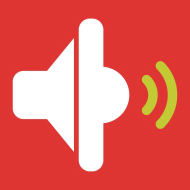 radyo ikonu vektör illüstrasyonu. düz tasarım biçimi