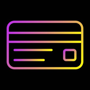 Kredi kartı simgesi, özet biçimi