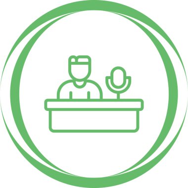 Müşteri desteği. Web simgesi