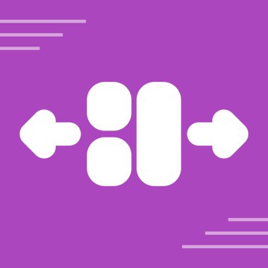 Fitness simgesinin vektör illüstrasyonu