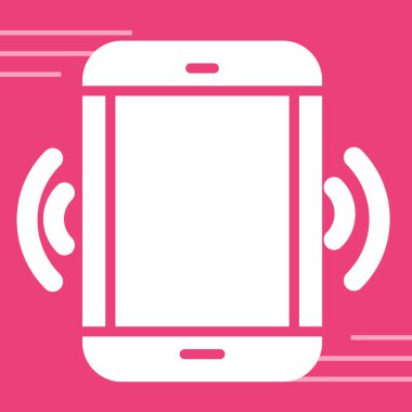 Kulaklık simgesi ile Smartphone