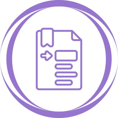 vektör illüstrasyonu, dosya simgesi