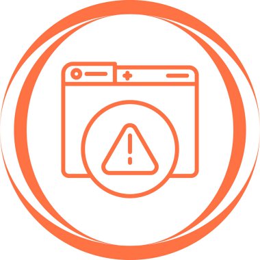 ATM düz yuvarlak vektör simgesi