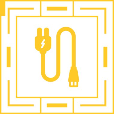 Bir dolgu simgesinin vektör illüstrasyonu