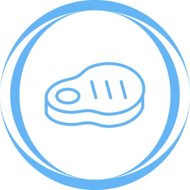 Gıda simgesinin vektör illüstrasyonu