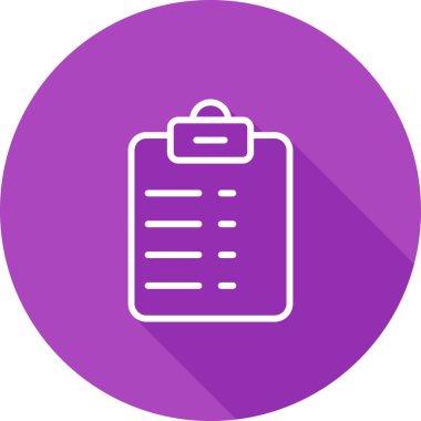 Pano web simgesi, basit illüstrasyon