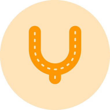 At nalı. Web simgesi basit illüstrasyon