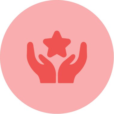 Çiçek simgesinin vektör illüstrasyonu