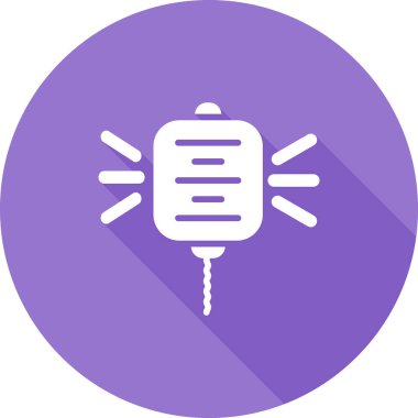 Fiş. Web simgesi basit illüstrasyon