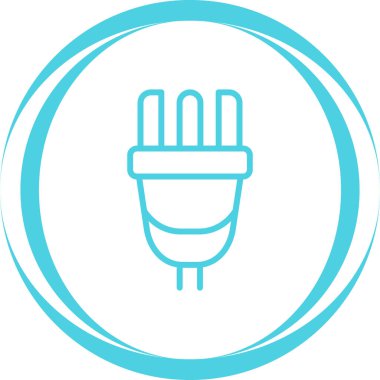 Modern bir simgenin vektör illüstrasyonu