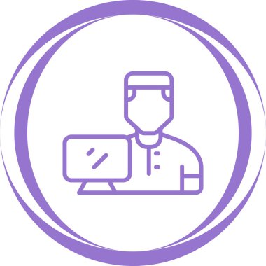 laptop simgesi modern vektör illüstrasyonu