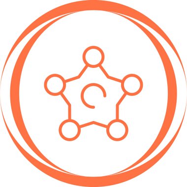 ağ simgesi. Vektör illüstrasyonu