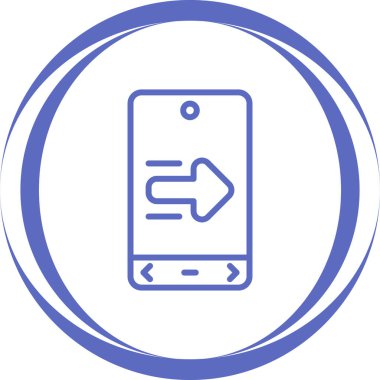 cep telefonu ikonu vektör illüstrasyonu