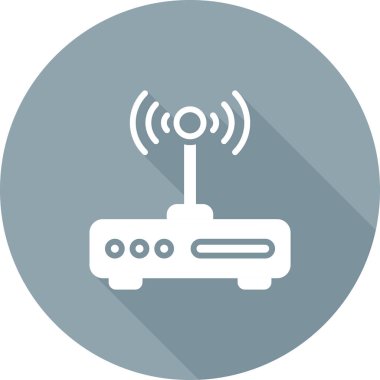 kablosuz kablosuz ağ vektör simgesi