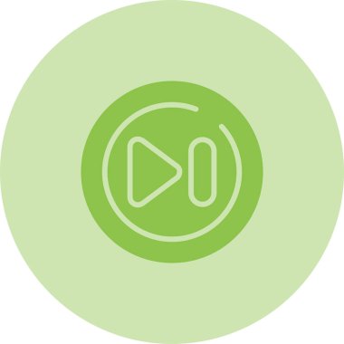 çalma düğmesi web simgesi basit resimleme