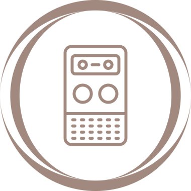 Modern b 'nin vektör illüstrasyonu eksik simgesi