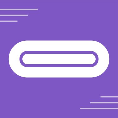 Modern b 'nin vektör illüstrasyonu halat simgesinden yoksun