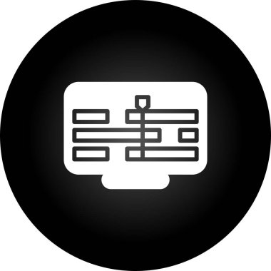 seo modern simgesinin vektör illüstrasyonu