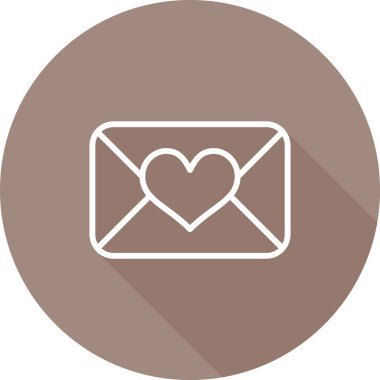 zarf simgesi, vektör çizimi