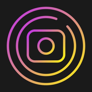 vektör - renkli daire simgesi