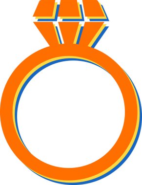 Gelinin bayrağının arka planında alyanslar