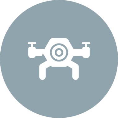 Drone simgesinin vektör illüstrasyonu