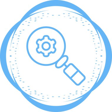 seo modern simgesinin vektör illüstrasyonu