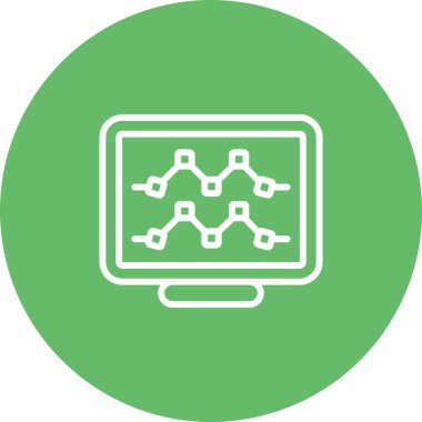 seo modern simgesinin vektör illüstrasyonu