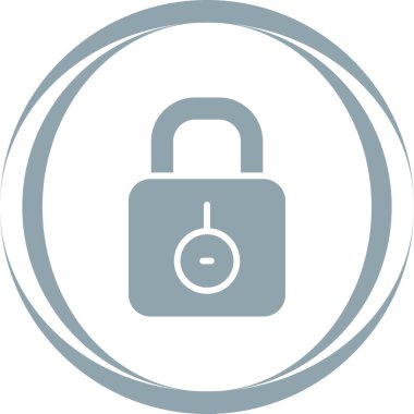 vektör simgesini kilitle