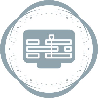 seo modern simgesinin vektör illüstrasyonu
