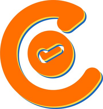 Çocuklar için bir çizgi film karakterinin vektör çizimi