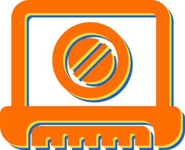 Basit vektör illüstrasyonu dijital