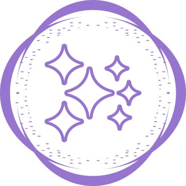 Yıldız simgesi vektör illüstrasyonu