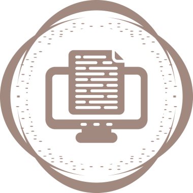 Modern eğitim ikonunun vektör illüstrasyonu