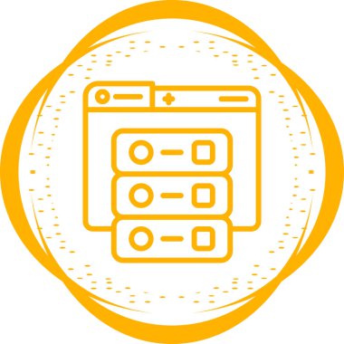 Modern b 'nin vektör illüstrasyonu eksik simgesi