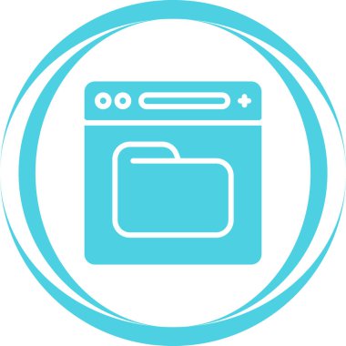 fırın ikonu vektör illüstrasyonu