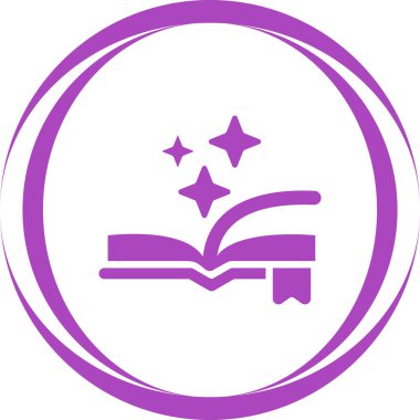 Kitap. Web simgesi tasarımı illüstrasyonu