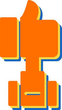 Seo simgesinin vektör illüstrasyonu