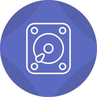 Müzik simgesinin vektör illüstrasyonu