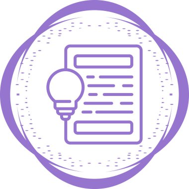 Modern eğitim ikonunun vektör illüstrasyonu