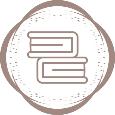 Modern b 'nin vektör illüstrasyonu kahve ikonundan yoksun