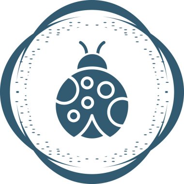 Arı simgesinin vektör illüstrasyonu