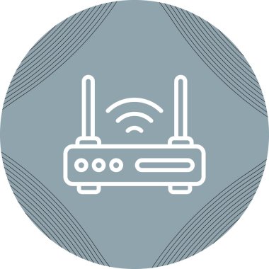 wifi simgesi vektör illüstrasyonu