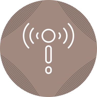 Modern b 'nin vektör illüstrasyonu eksik simgesi