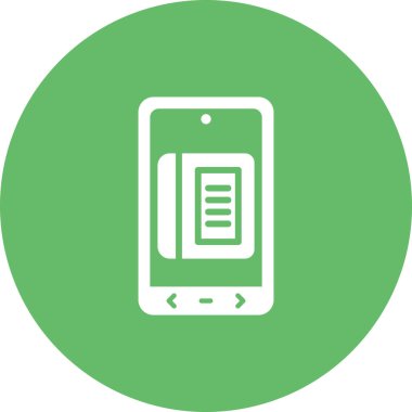 vektör lcd simgesi illüstrasyonu