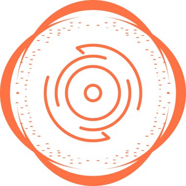 Hedef. Web simgesi basit illüstrasyon