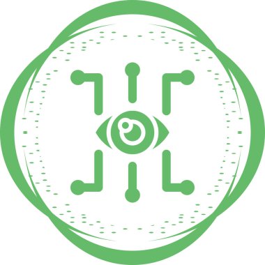 Göz koruma dairesel simgesi