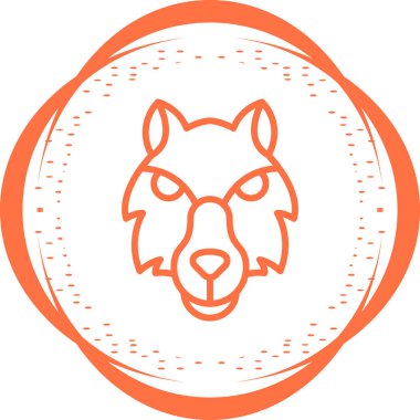 Kurt. Web simgesi basit illüstrasyon