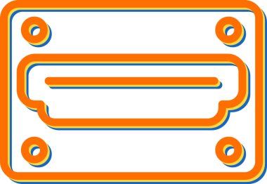 Tasarımınız için bir arkaplanın vektör illüstrasyonu