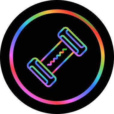 Halter ikonu. Basit tasarım